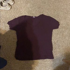 Maroon Garage tee